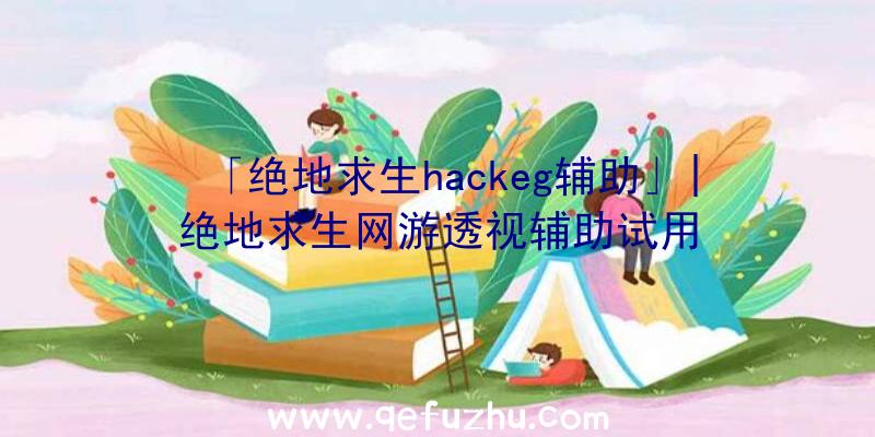 「绝地求生hackeg辅助」|绝地求生网游透视辅助试用